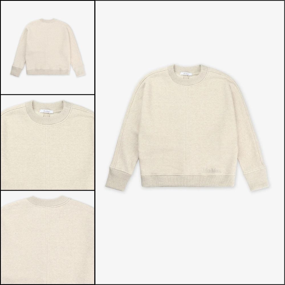 【Max Mara】CRAL Sweatshirt White