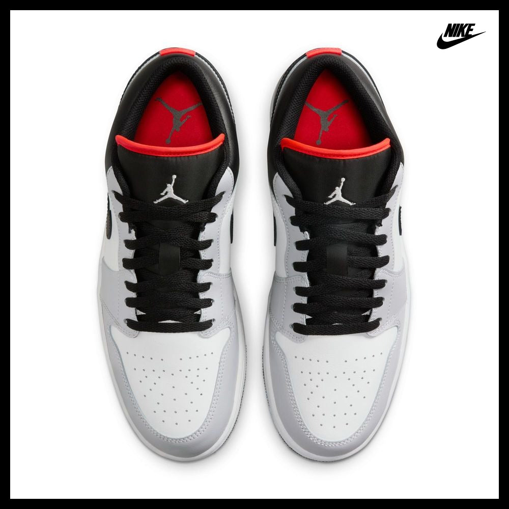【NIKE】AIR JORDAN 1 Low Neutral Grey Infrared