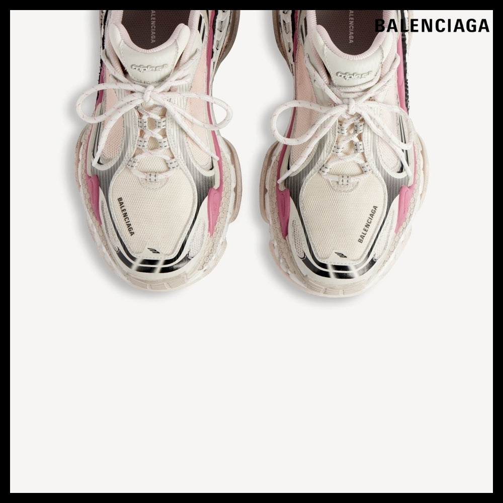 【BALENCIAGA】Triple S.2 Gradient Sneakers Purple