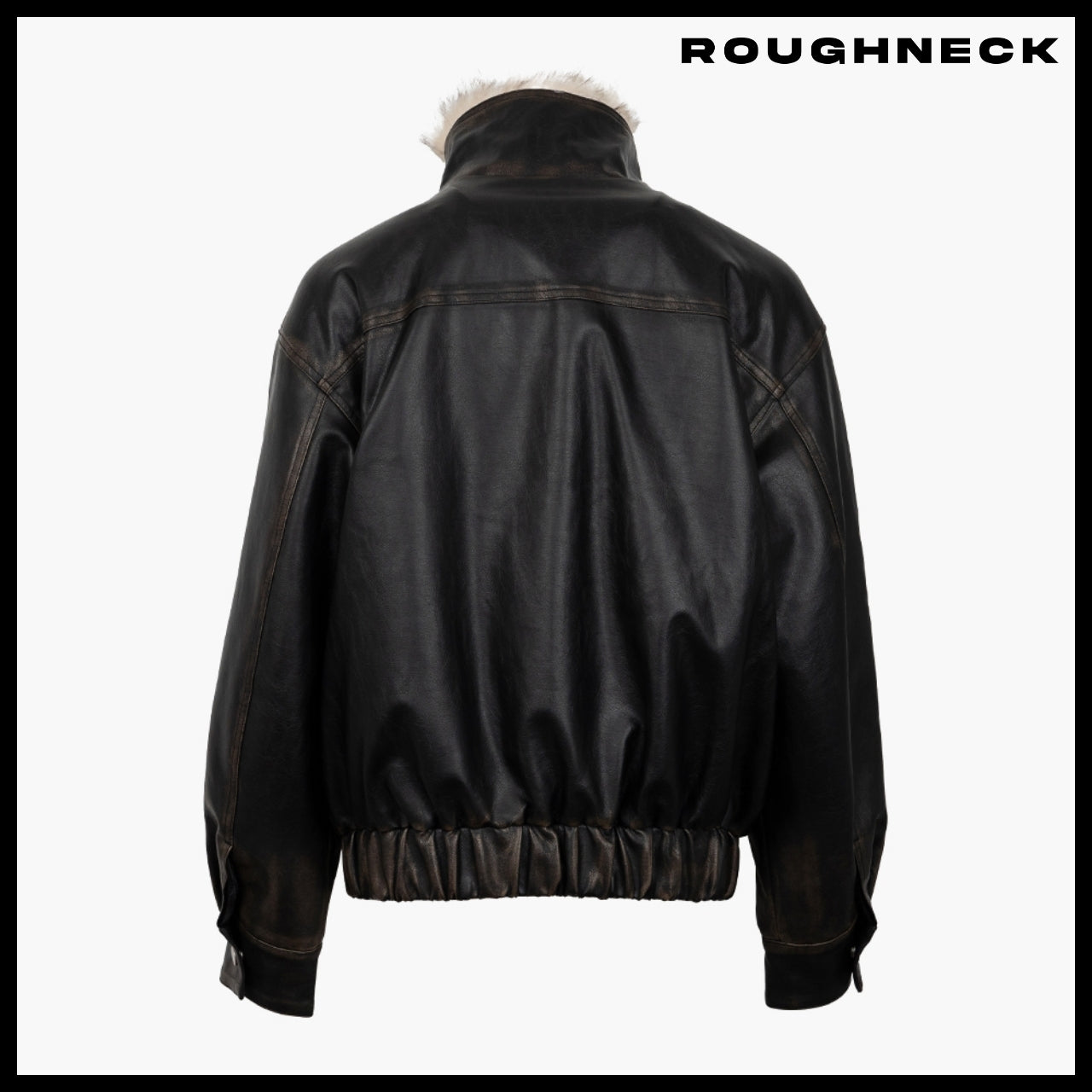 【ROUGHNECK】Washing Leather Mustang Jacket 2 Colors