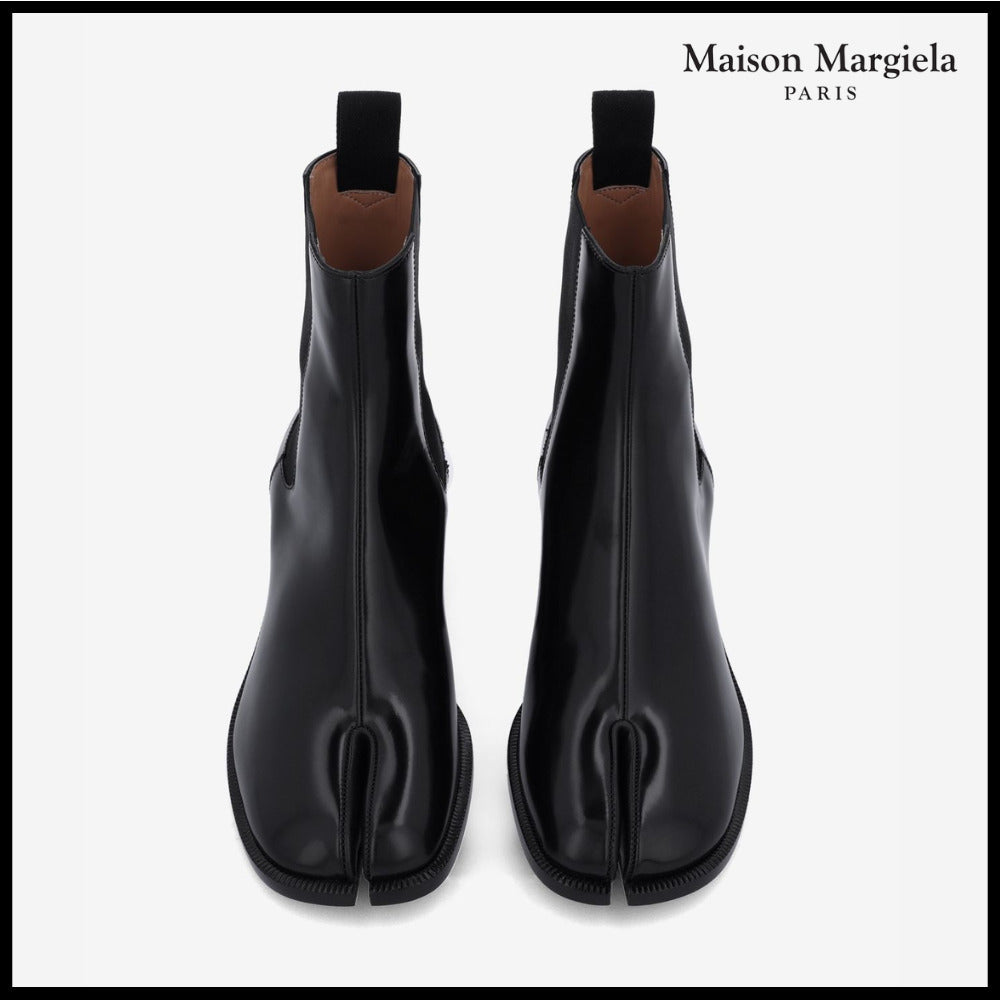 【Maison Margiela】Tabi City Chelsea Boots Black