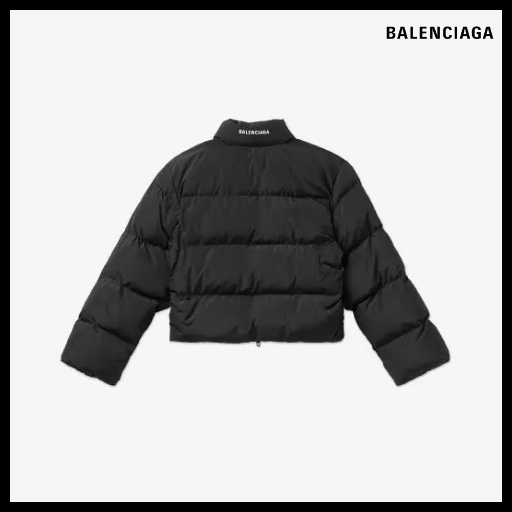 【BALENCIAGA】Shrunk Puffer Jacket Black