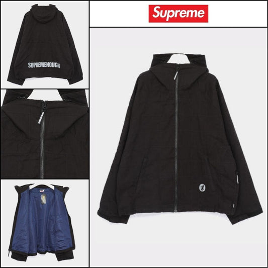 【100%正規品保証 Supreme】 Patchwork Madras Hooded Jacket