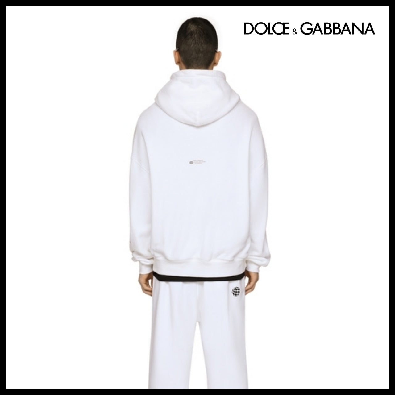 【Dolce & Gabbana】JERSEY HOODIE WITH DGVIB3 PRINT 0800