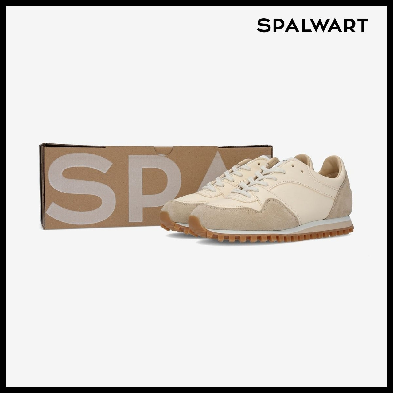 【SPALWART】Marathon Trail Low HS Sneakers - Vanilla