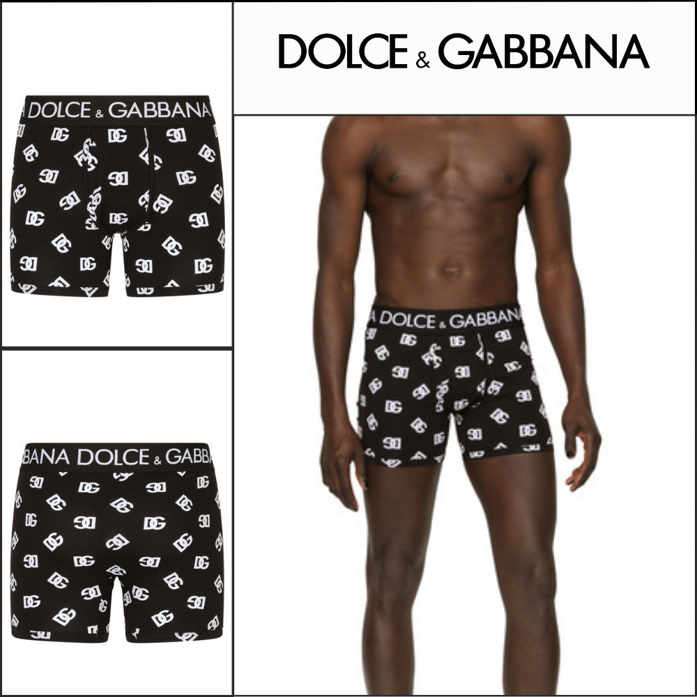 【Dolce & Gabbana】LONG-LEG TWO-WAY STRETCH JERSEY BOXERS