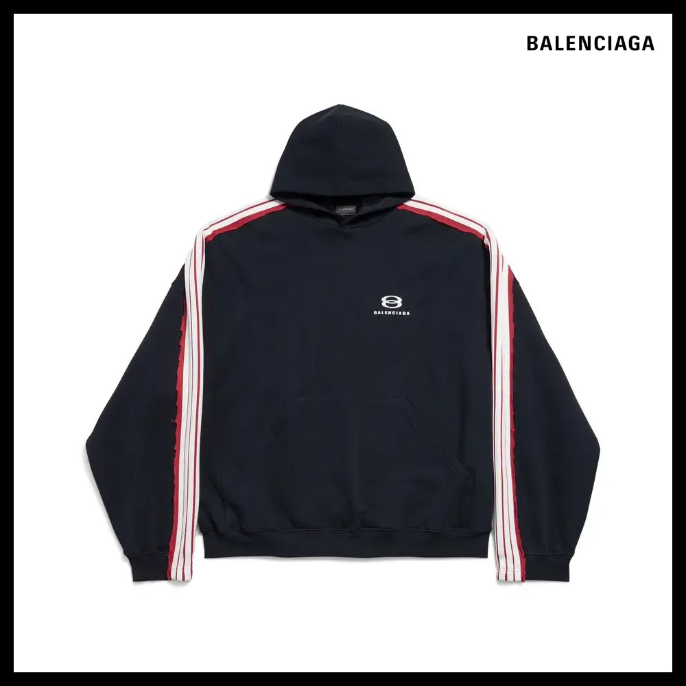 【BALENCIAGA】Unity Sports Icon Large Hoodie in Black