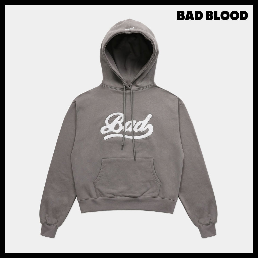 【BADBLOOD】Bad Applique Hoodie 3 Colors