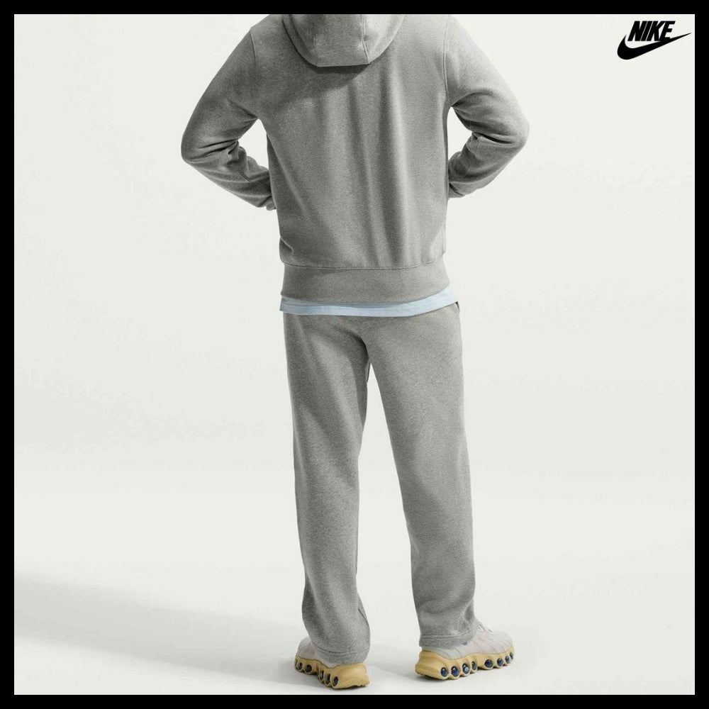 【NIKE】Sportswear Club Fleece Open Hem Pants M Dark Grey