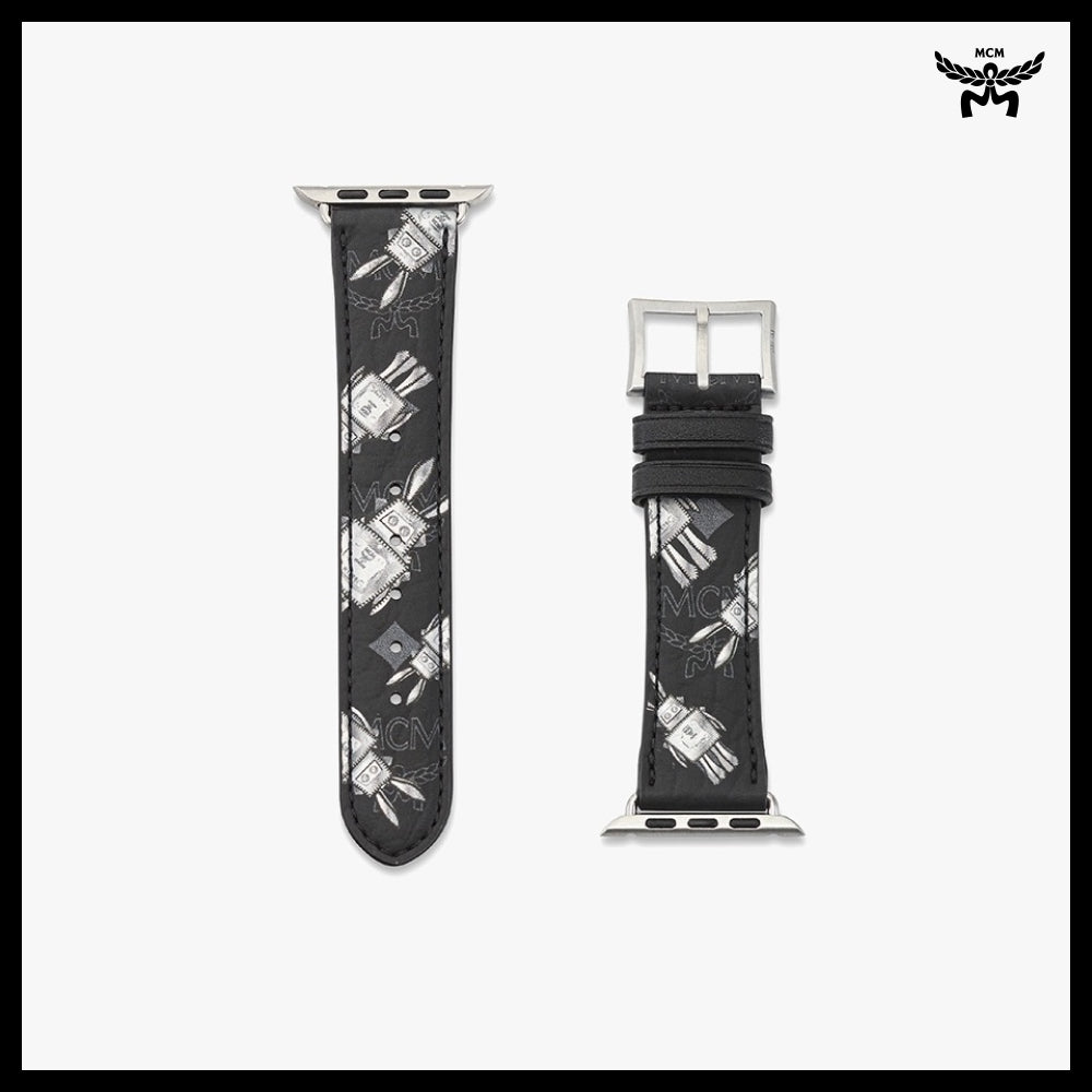 【MCM】42 49mm Labot Visetos Apple Watch Strap
