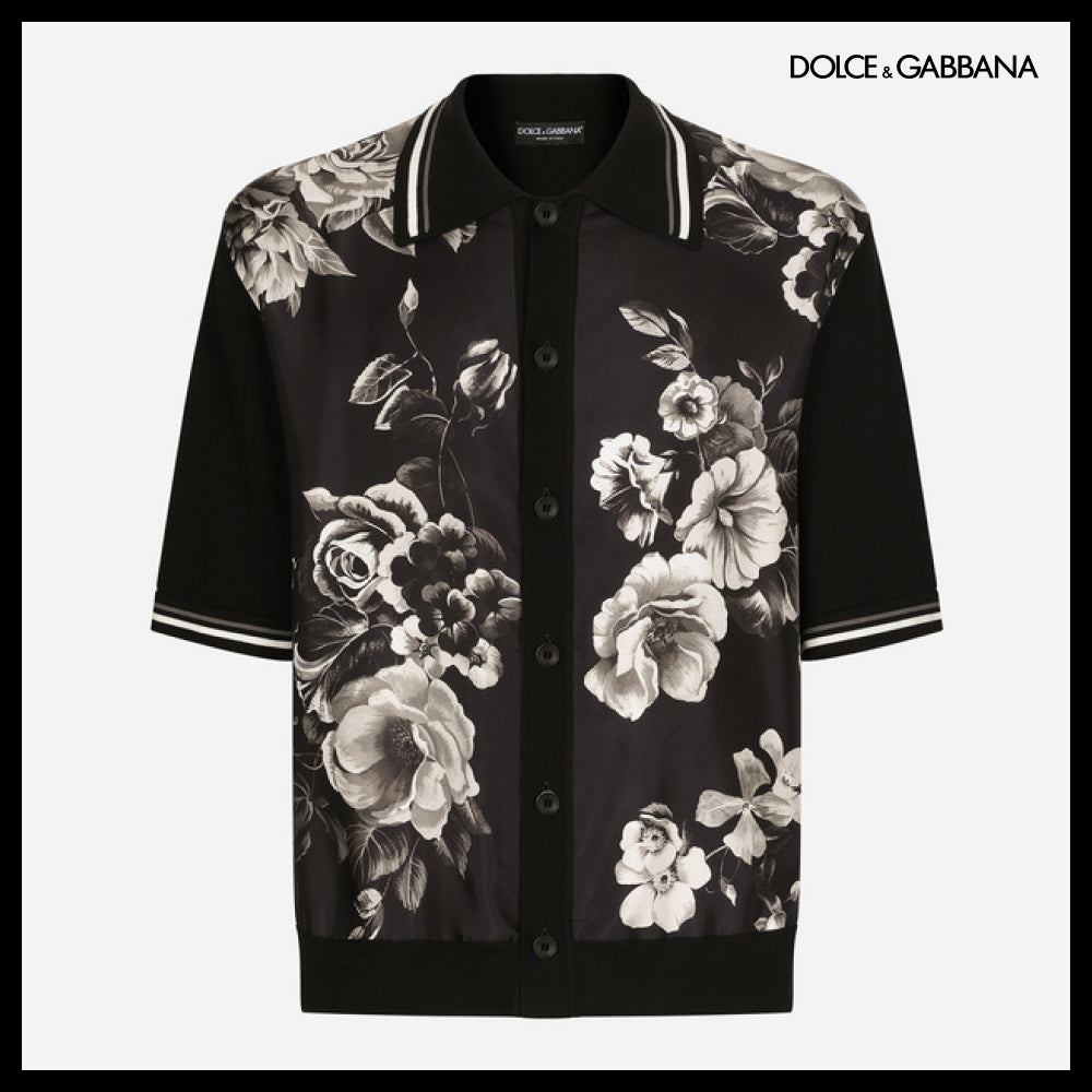 ★Dolce&Gabbanaアウトレットセール★Shirt with Floral Print
