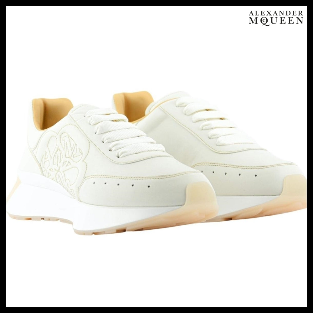 【Alexander Mcqueen】Sprint Runner Light Beige Sneakers