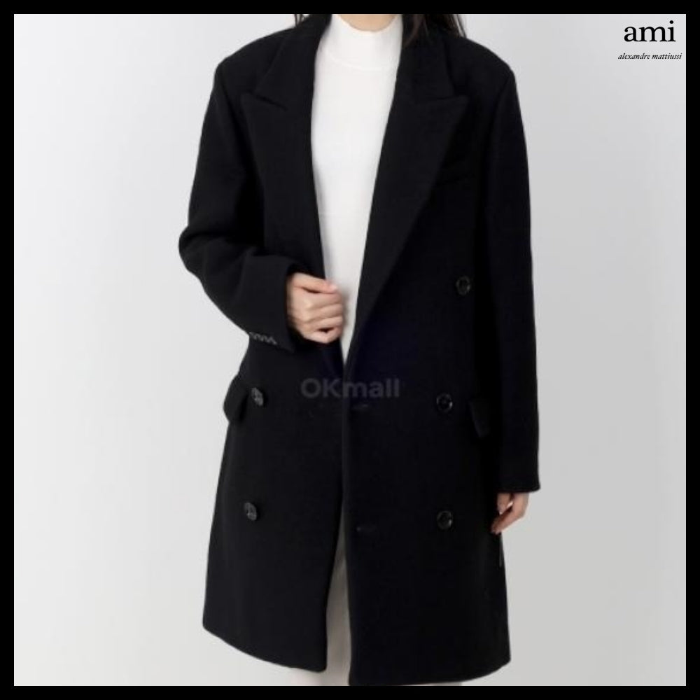 【AMI】Double Wool Coat