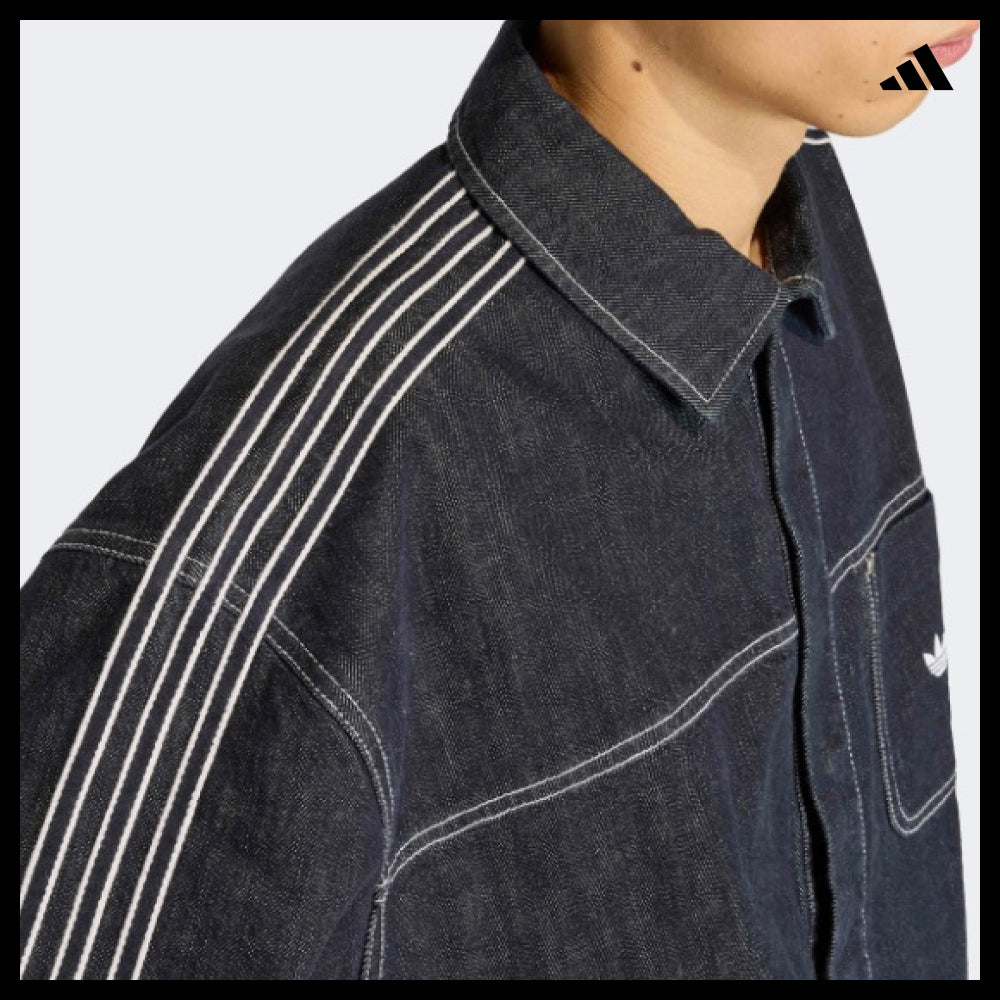【ADIDAS】Originals Denim Short Sleeve Work Shirt