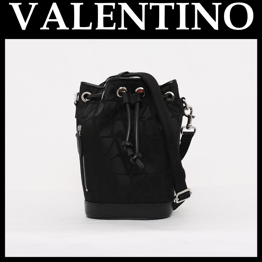 【VALENTINO 】イコノグラフ ミニ バケットバッグ 4Y2P0U54 CSH
