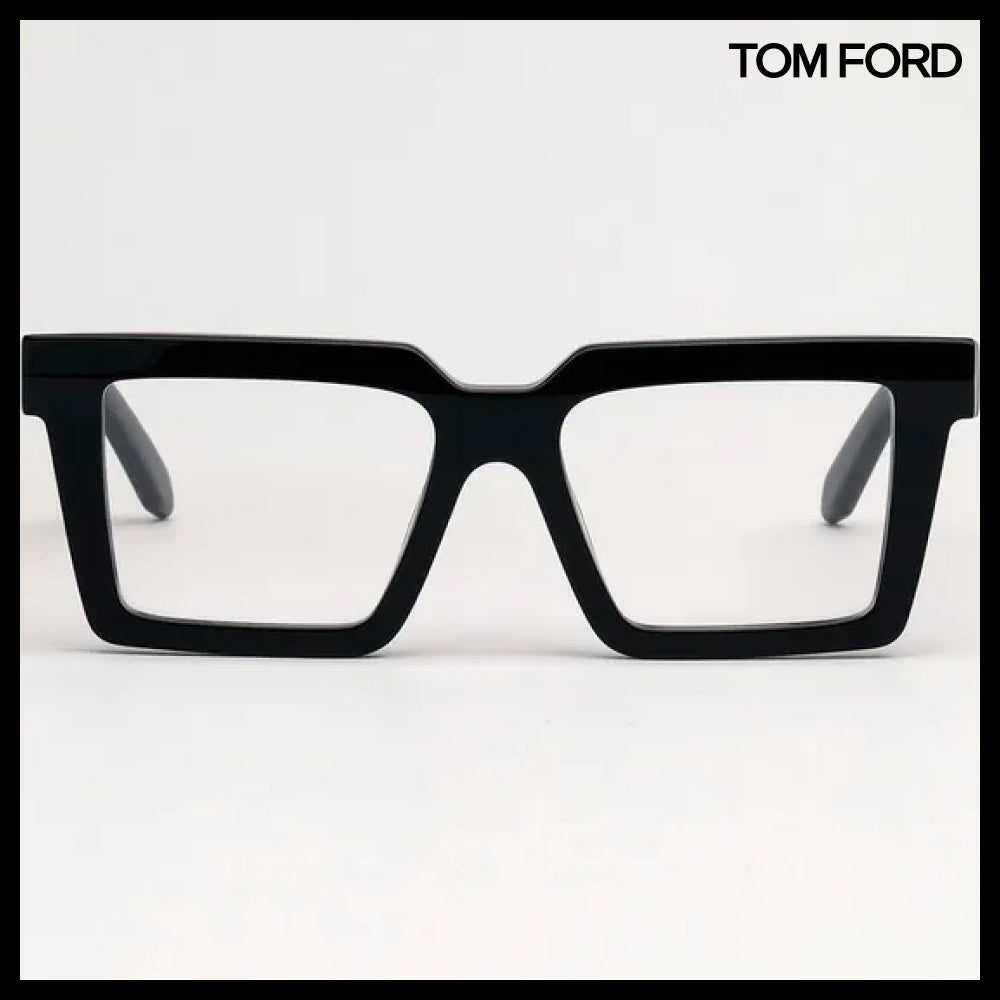 【Off-White】Square Horn-Rimmed Eyeglasses Unisex Luxury