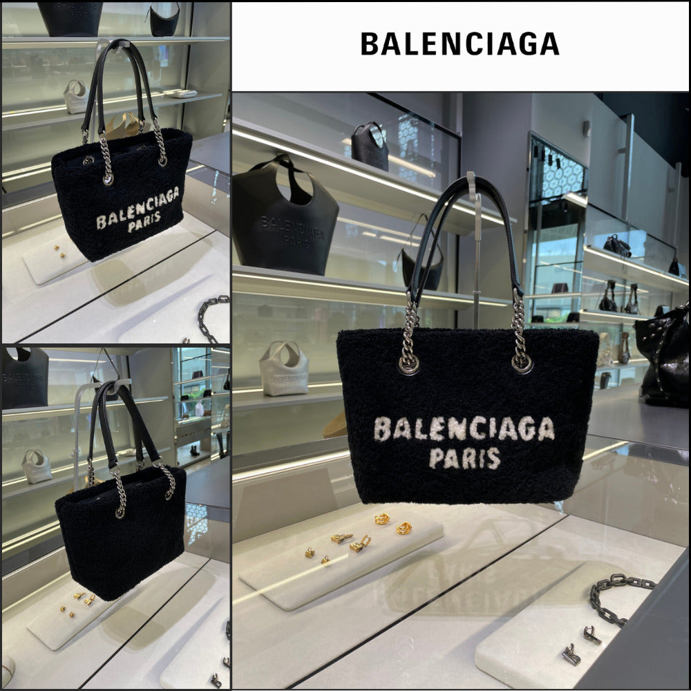 【BALENCIAGA】Duty Free Small Tote Bag Black
