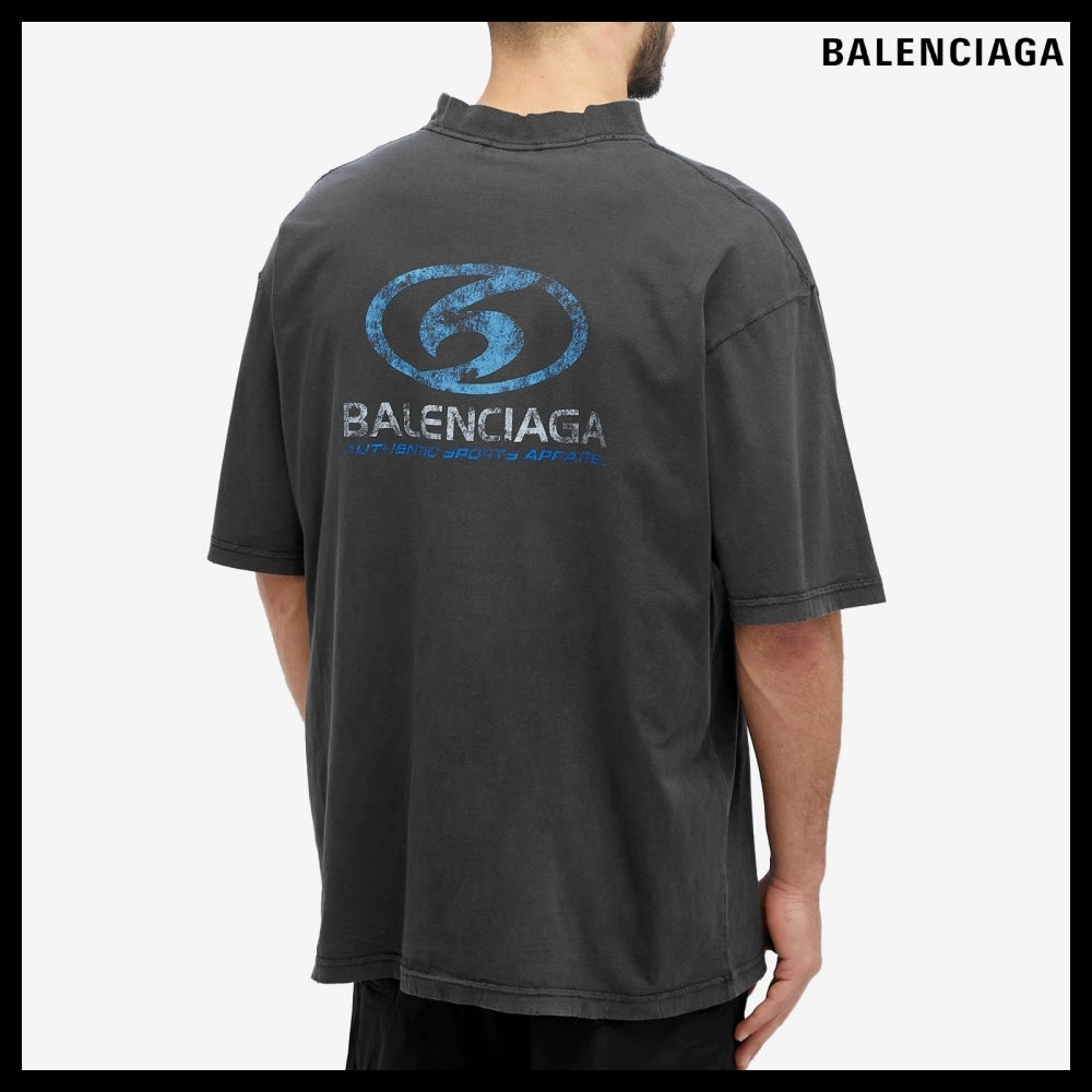 【BALENCIAGA】Surfer Medium Fit T-Shirt Grey