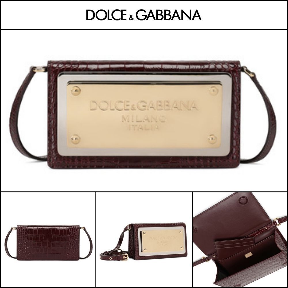 ★Dolce&Gabbanaアウトレット セール ★Calfskin Cell Phone Bag