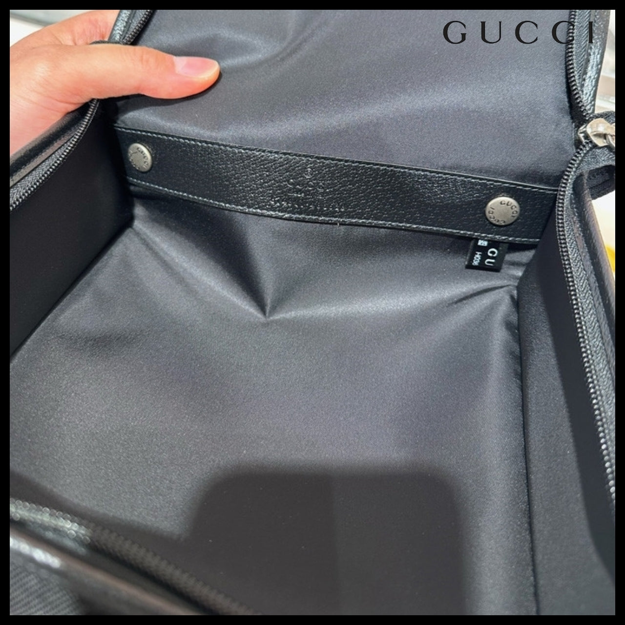 【GUCCI 】GG Off The Grid Nylon Small Travel Bag