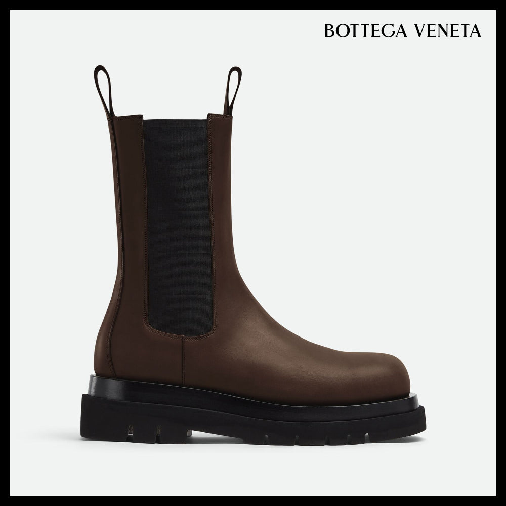 【韓国百貨店 BOTTEGA VENETA】Lug Chelsea Boots Fondant