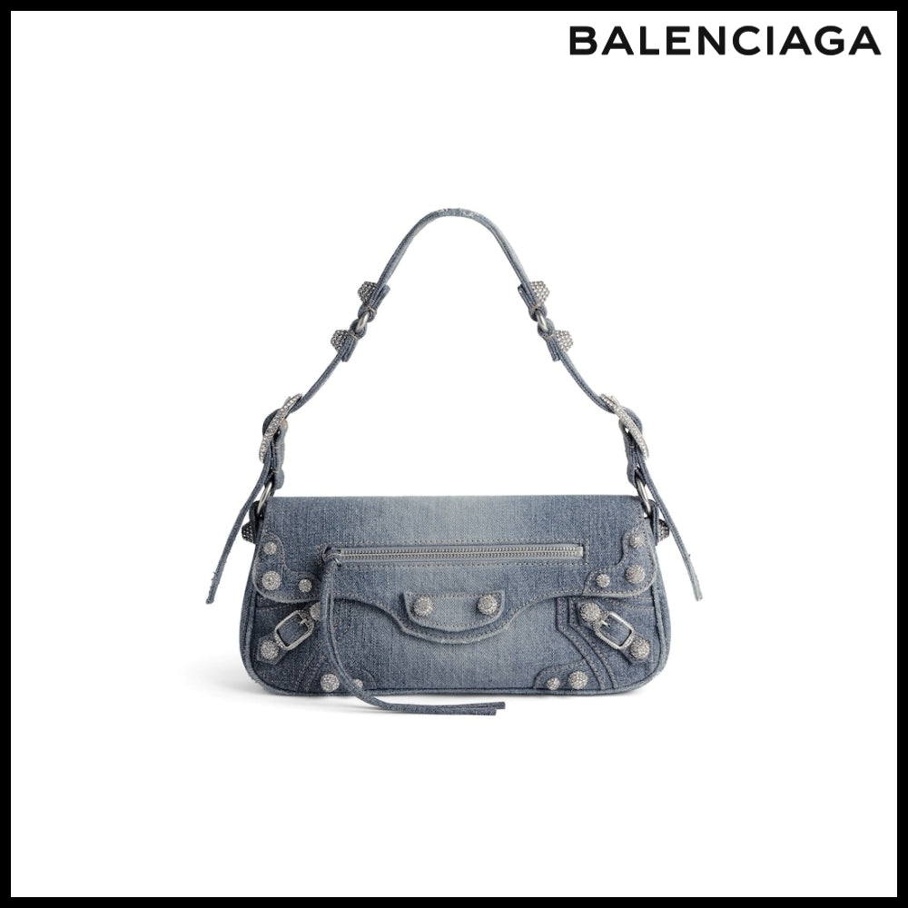 【BALENCIAGA】Le Cagole Small Sling Bag Blue