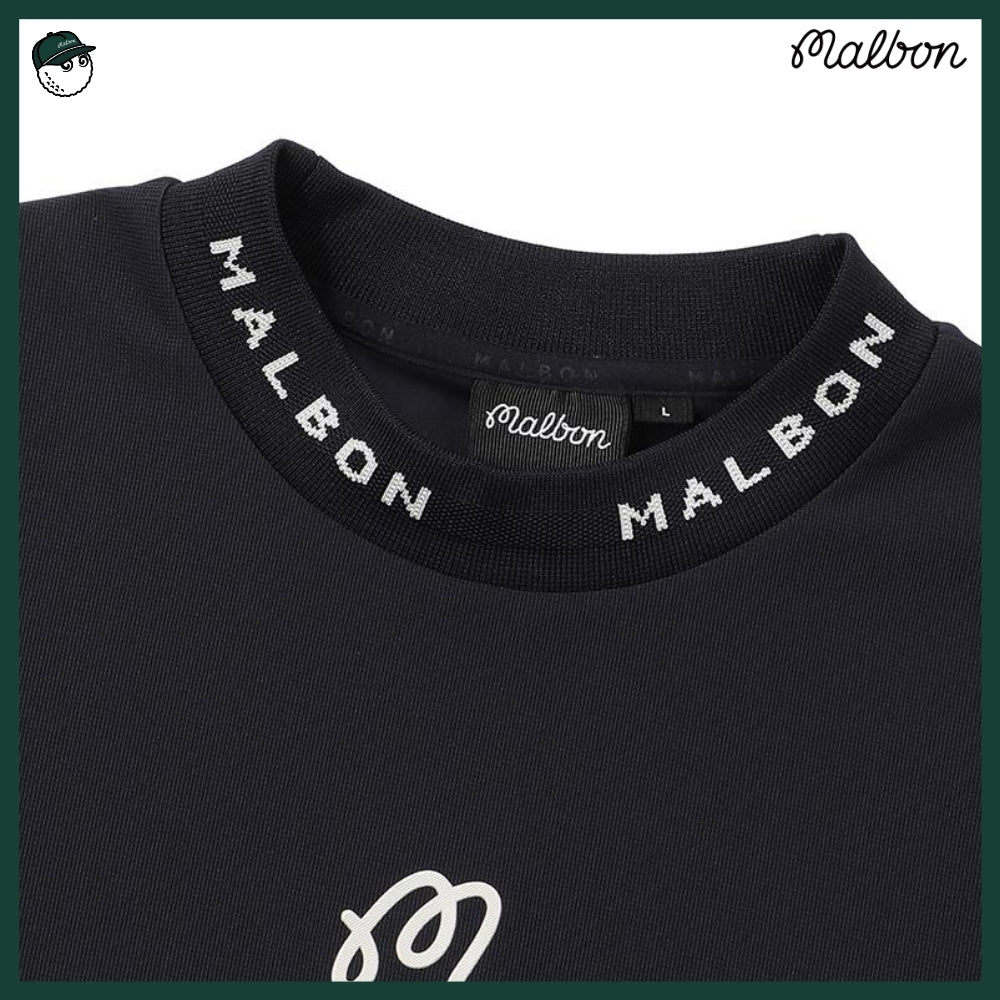 【MALBON GOLF】 MIX MOCKNECK MIDLAYER MAN 3COLORS