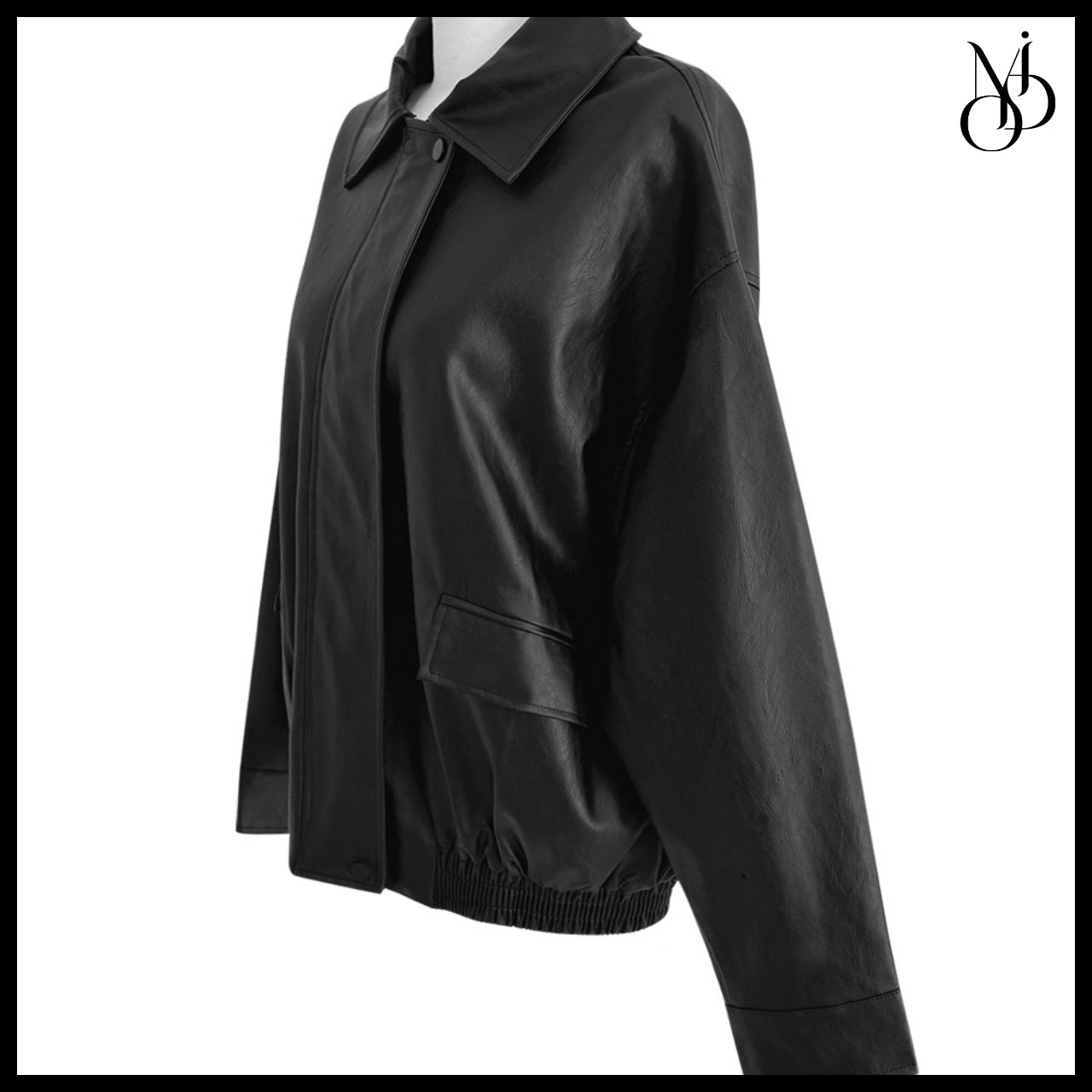 【MODIMOOD】Orori Formal Leather Collar Jacket 3 Colors