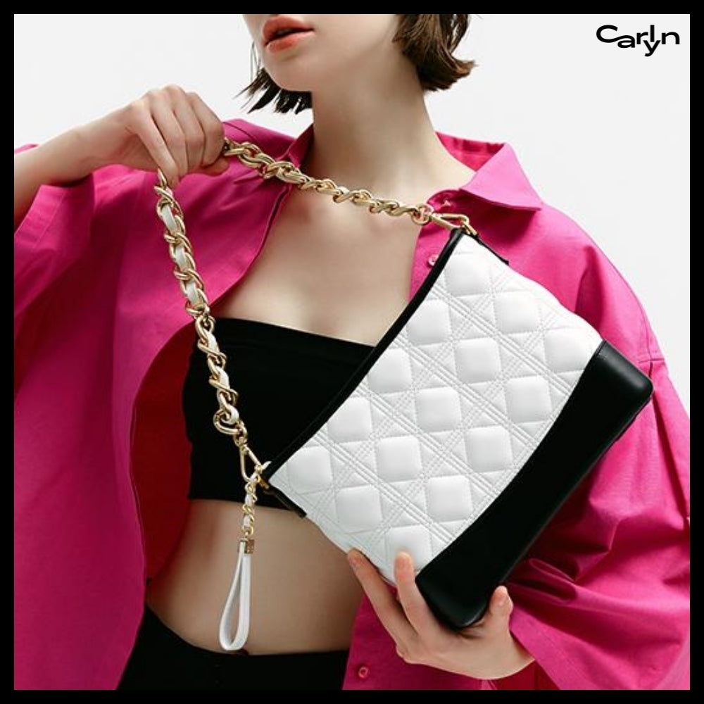【carlyn】レザーリーンバッグ 3色