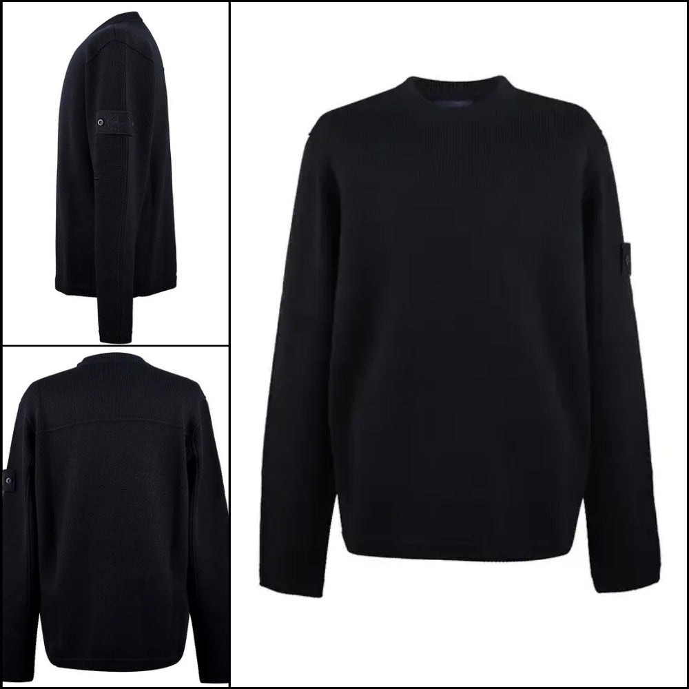 ◆STONE ISLAND◆ 13th Anniversary Ghost Piece Wappen Knit