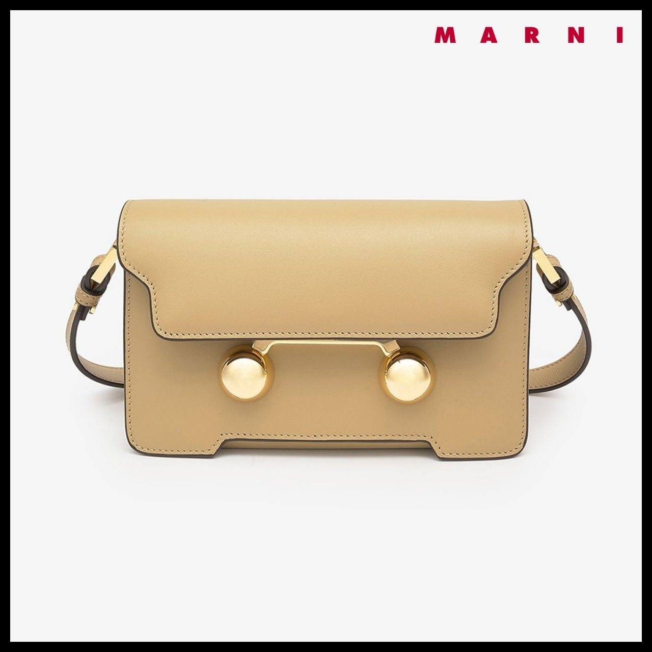 【MARNI】Mini Trunkalu Shoulder Bag - Nomad