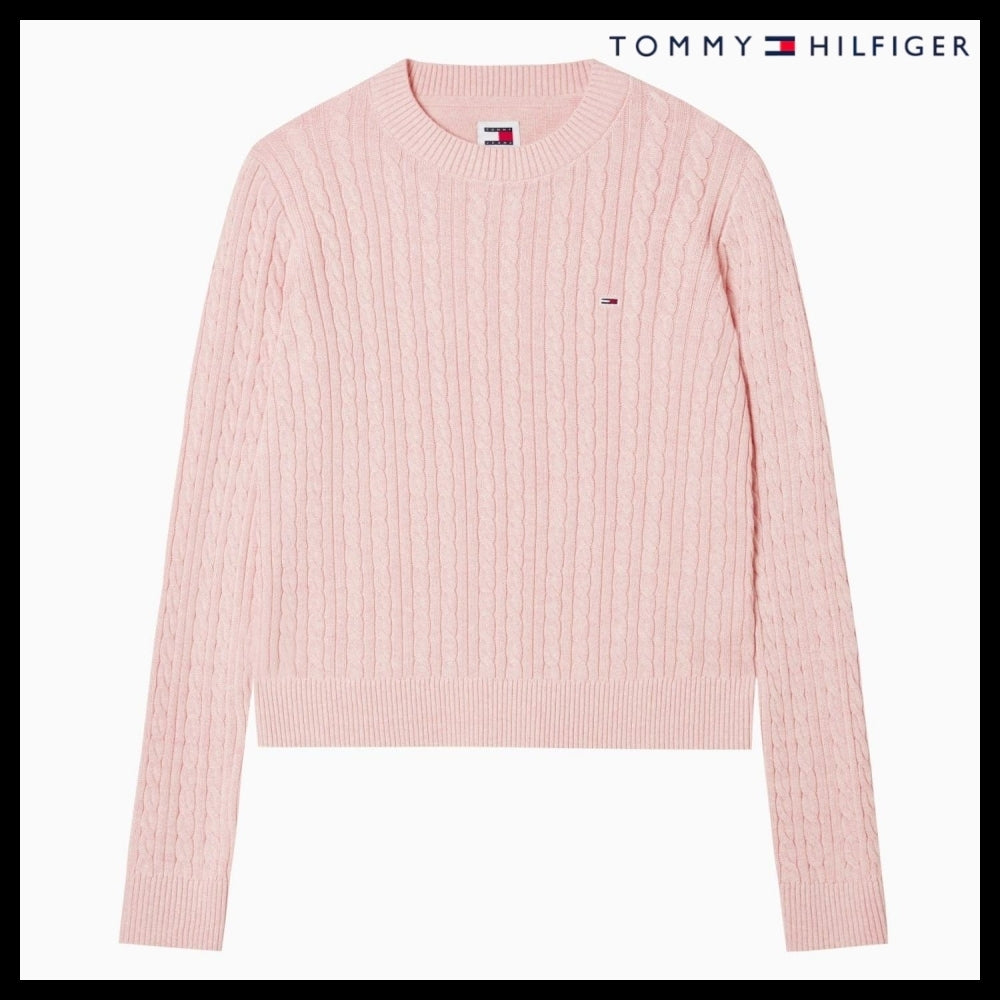 【Tommy Hilfiger】ケーブル エッセンシャル セーター 4カラーズ