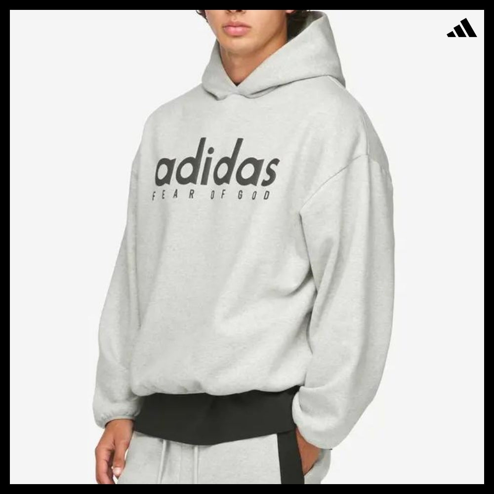 【ADIDAS】Heather Fleece Hoodie