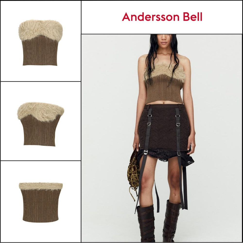 【ANDERSSON BELL】HAIRY KNIT TOP