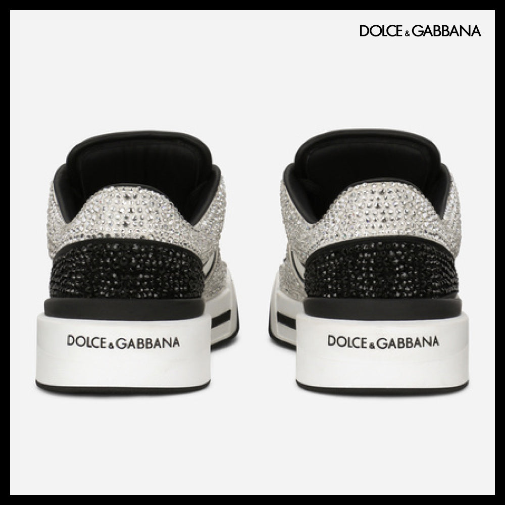 【Dolce & Gabbana】CALFSKIN NEW ROMA SNEAKERS