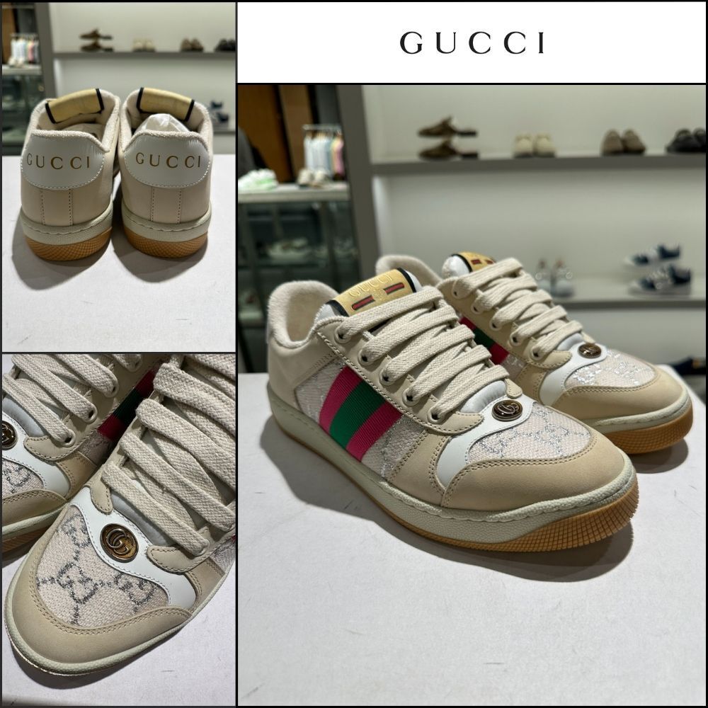 【GUCCI】Web Screener Sneakers Women