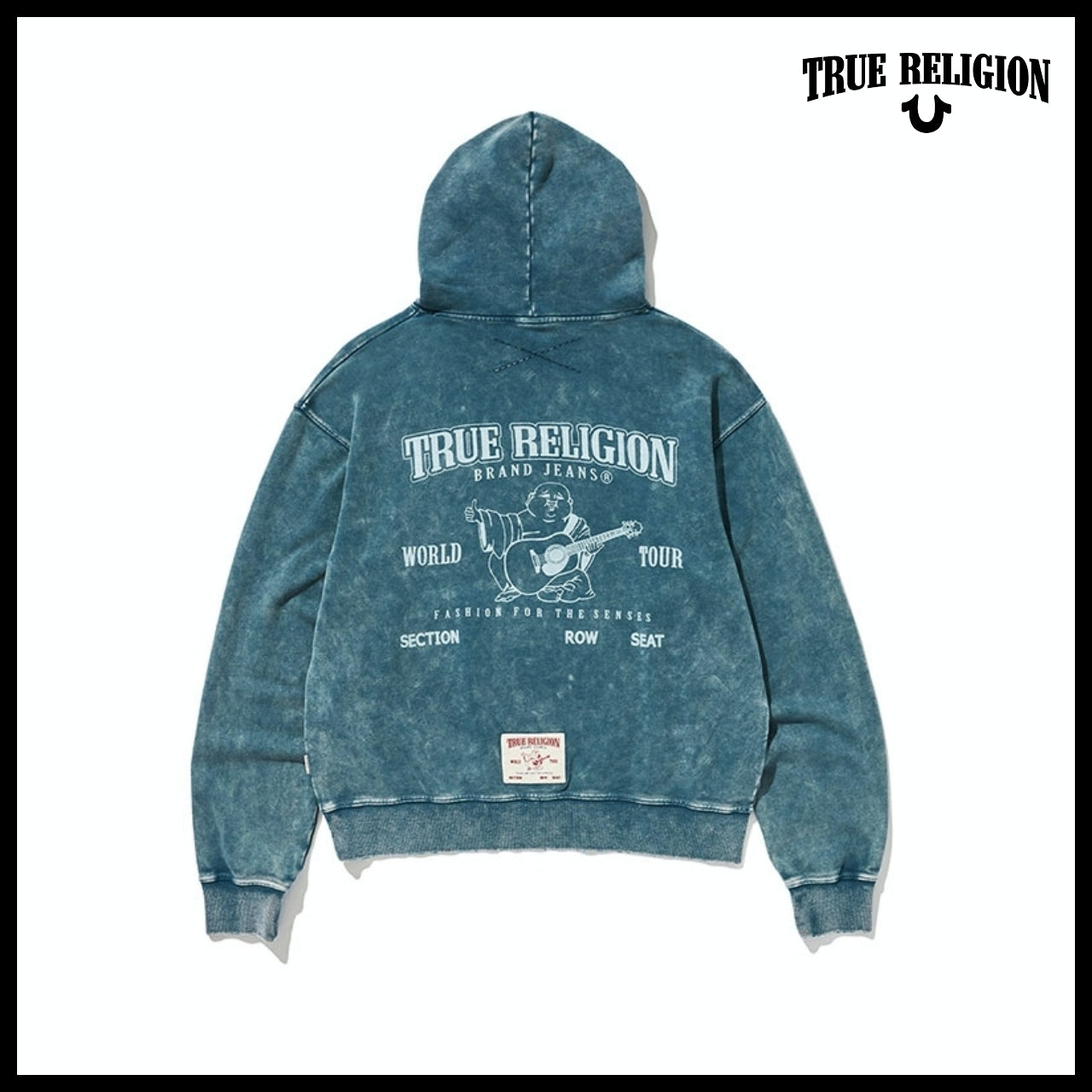 【TRUE RELIGION】Antismog Hoodie Indigo