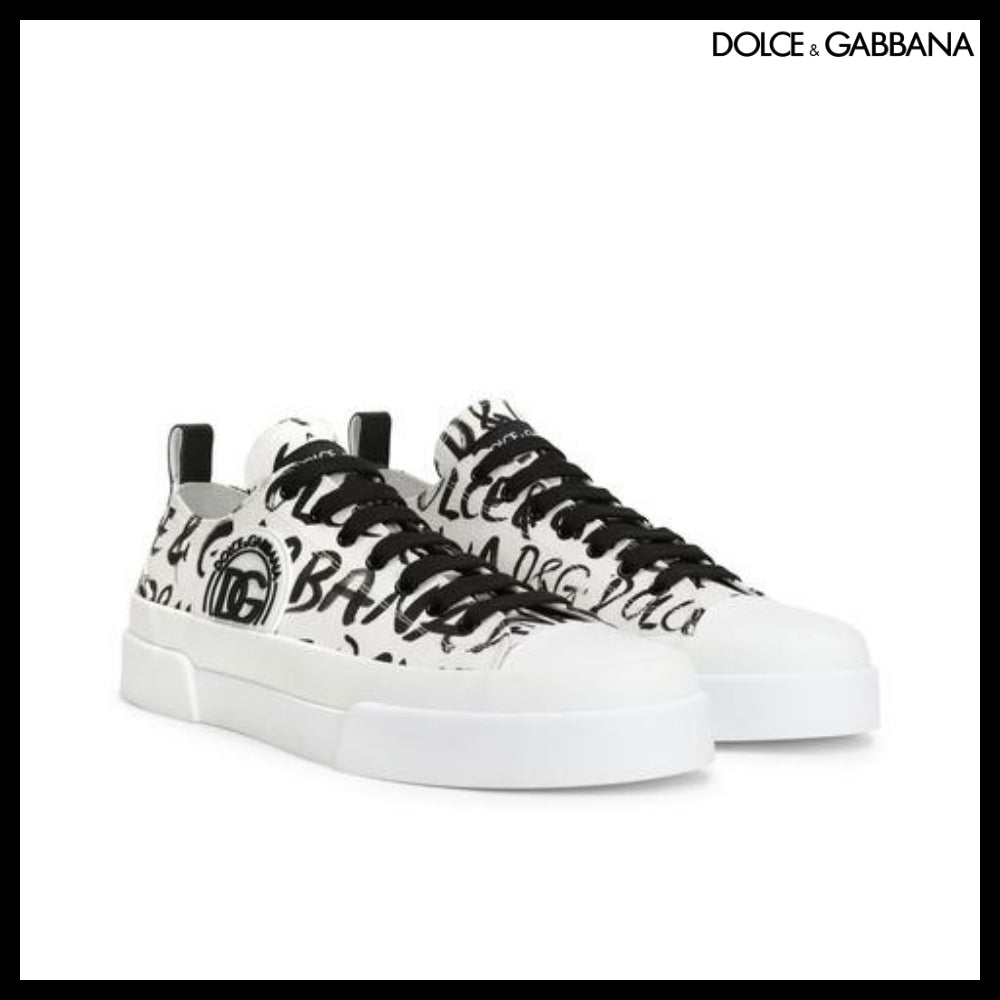 【Dolce & Gabbana】CANVAS PORTOFINO LIGHT SNEAKERS