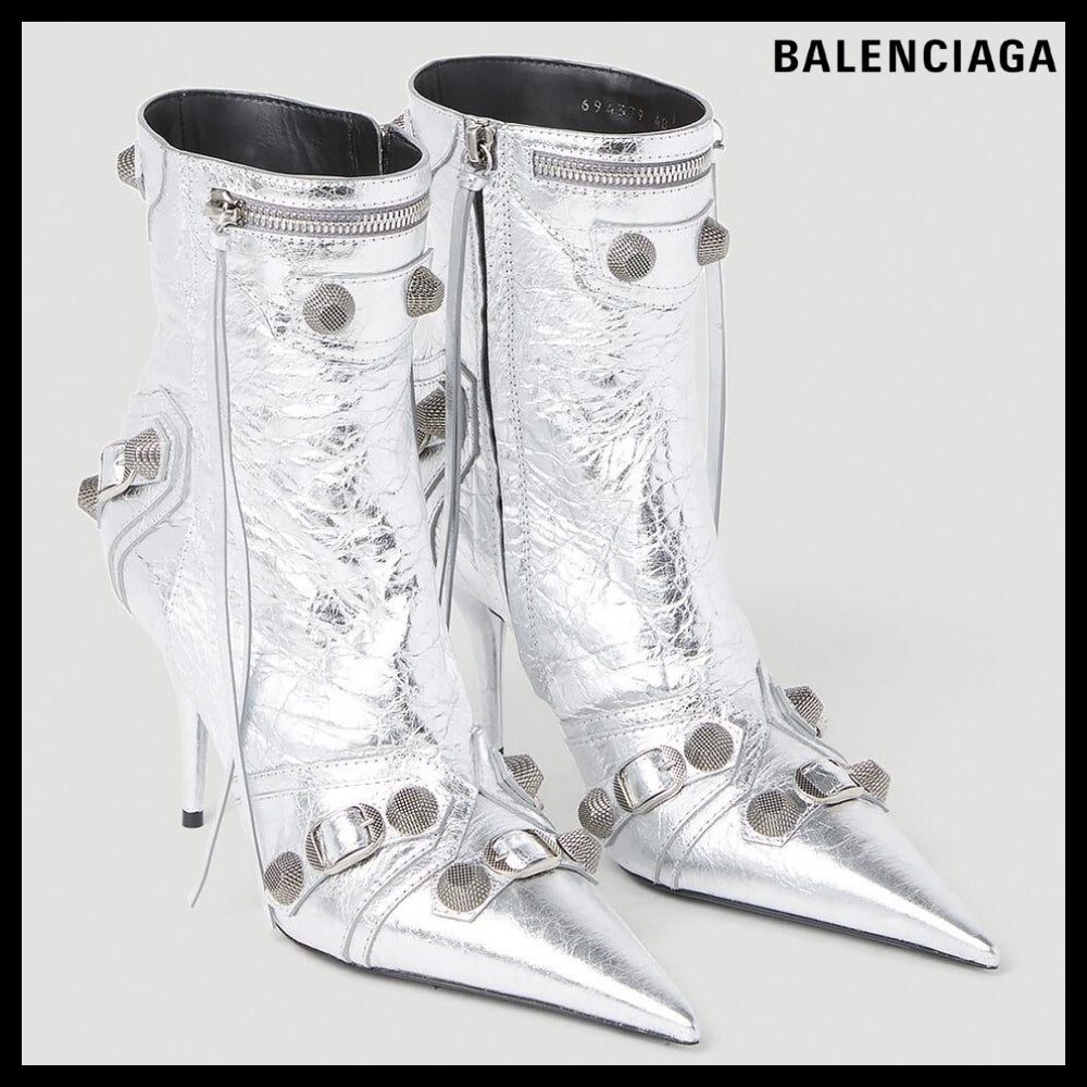 ★BALENCIAGAアウトレット セール ★Cagole Metallized Bootie