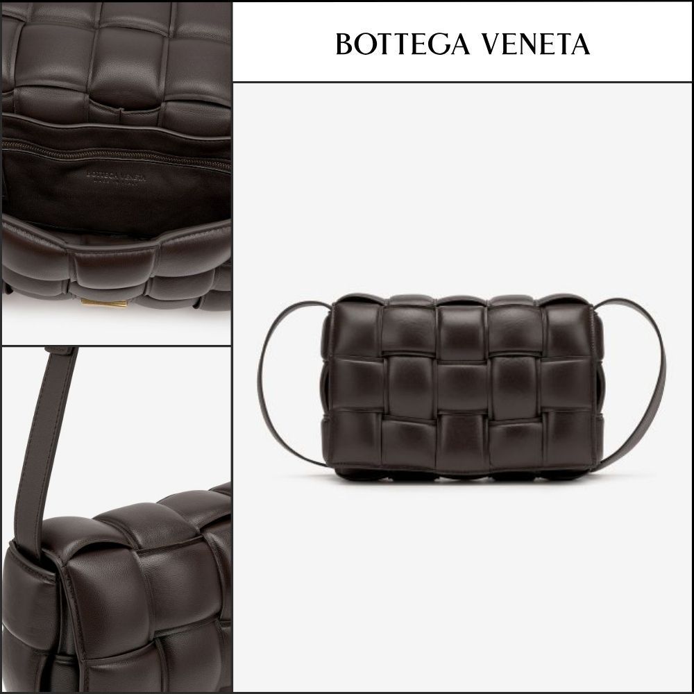 【BOTTEGA VENETA】Padded Cassette Shoulder Bag Fondant