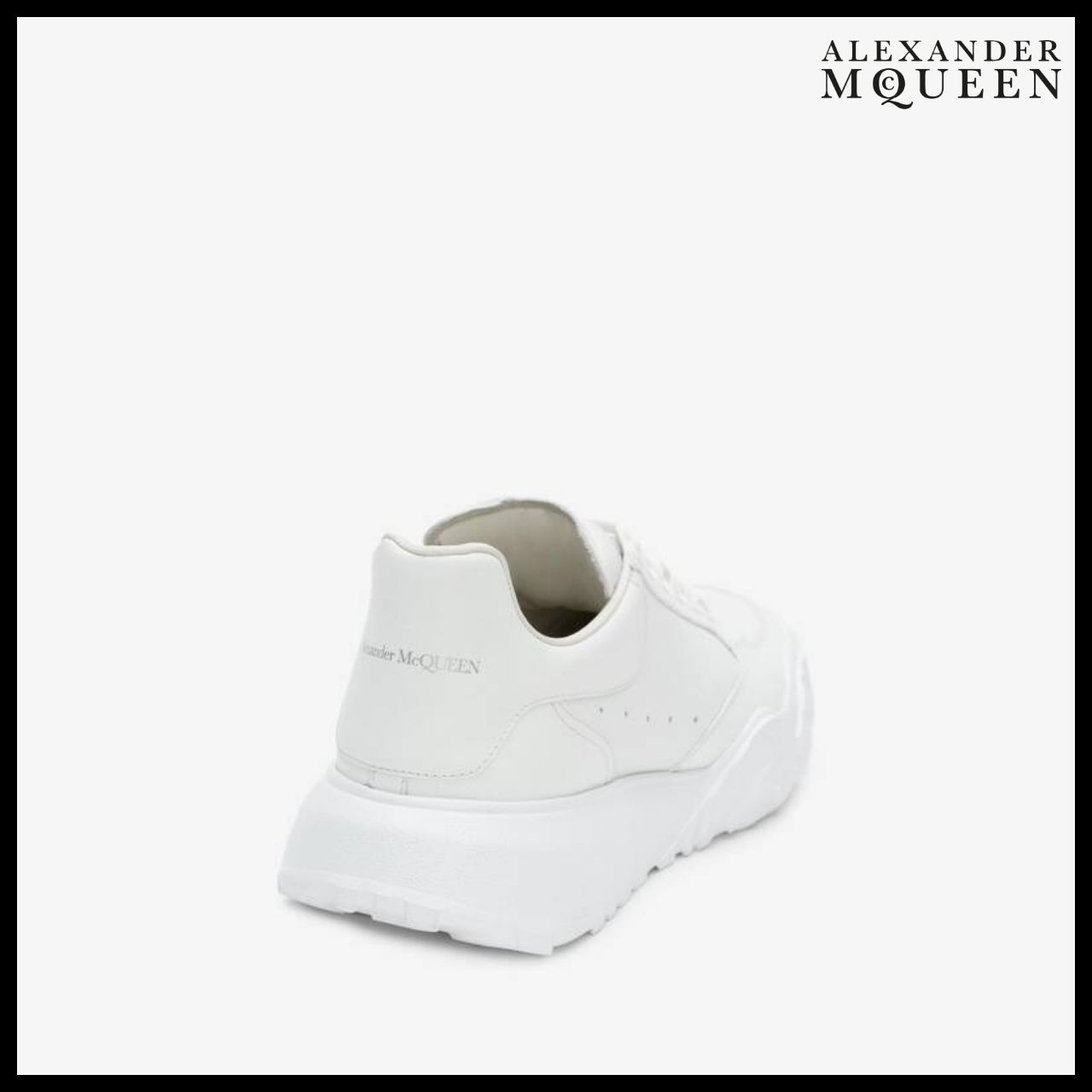 【Alexander Mcqueen】Court Trainer in White
