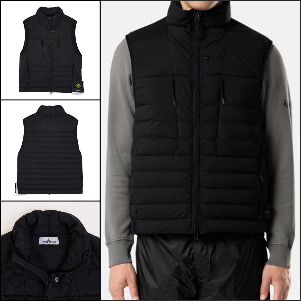 【STONE ISLAND】FW25 Men Seamless Tunnel Down Vest