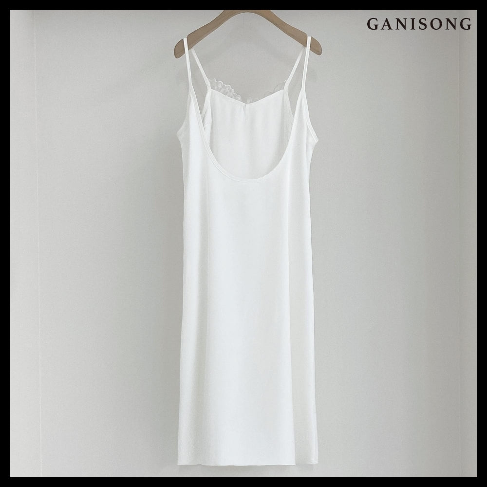 【GANISONG】Bridal Twinkle Fairy Dress White