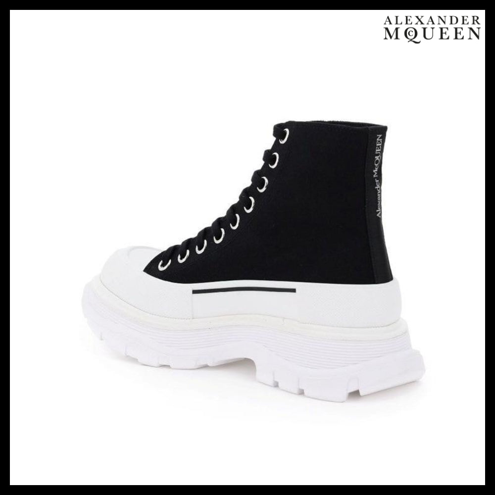 【alexander mcqueen】Tread Slick High-Top Sneakers