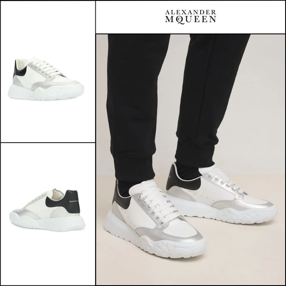 【Alexander Mcqueen】Court Trainer Men’s Sneakers White