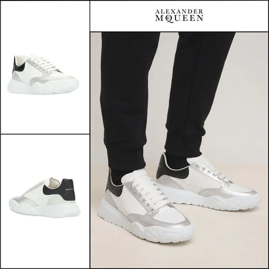 【Alexander Mcqueen】Court Trainer Men’s Sneakers White