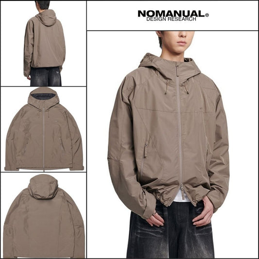 【NOMANUAL】Easton Wind Shell Brown