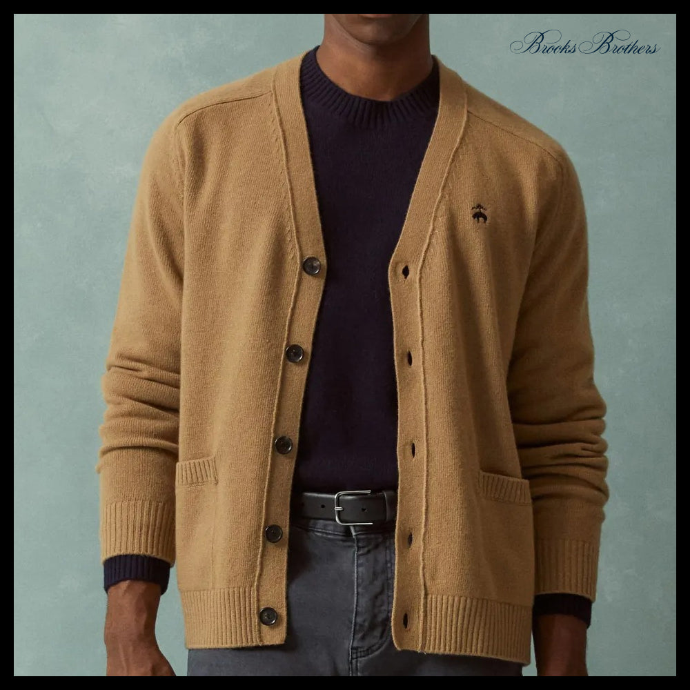 【Brooks Brothers】Wool Cardigan 5Colors