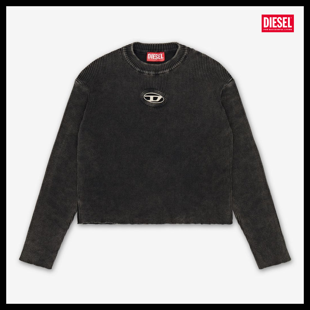 【DIESEL】M-Ancorex Knit Caviar Black
