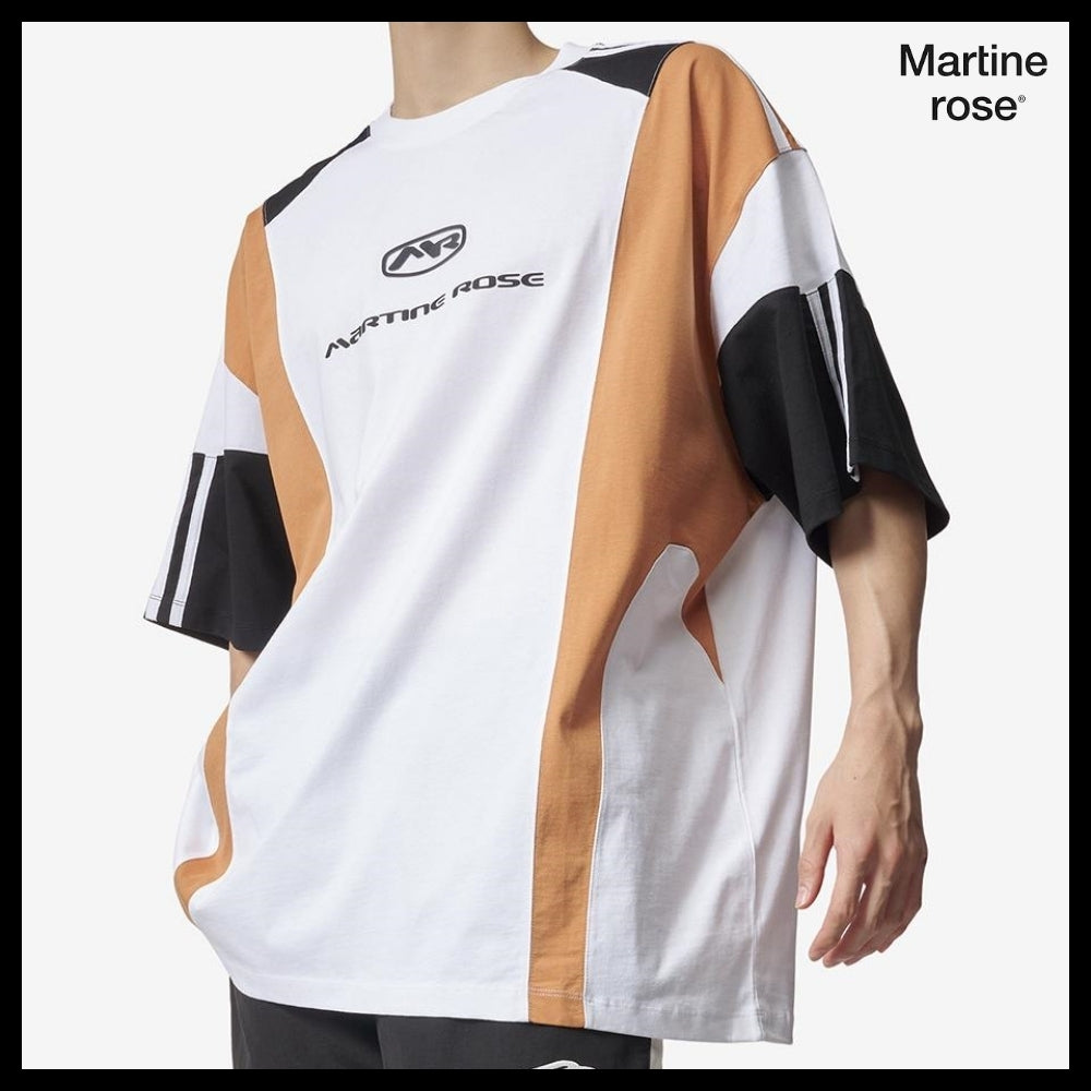 【MARTINE ROSE】LOGO PRINT SHORT SLEEVE T SHIRT